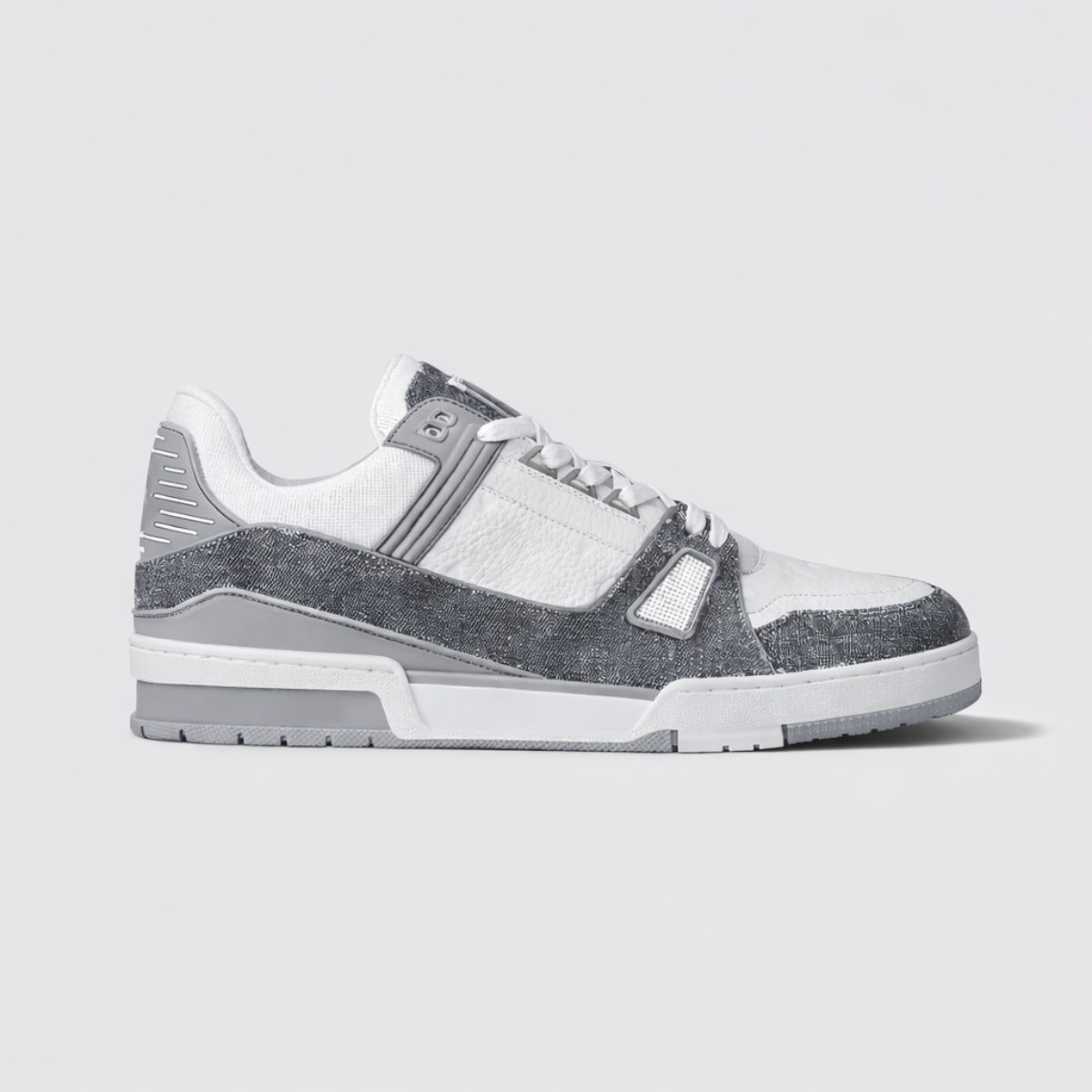 Luxury Trainer Sneakers - Gray