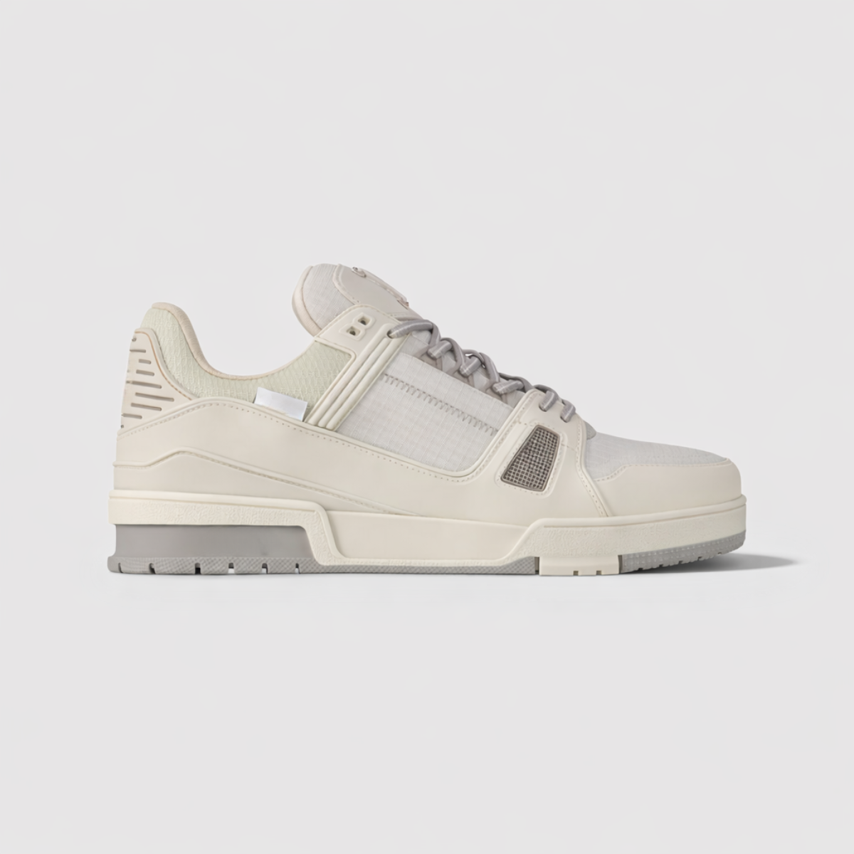Luxury Trainer Sneakers - Beige