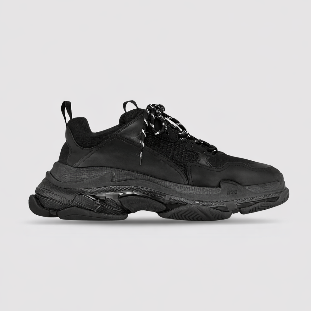 Urban Platform Sneaker - Black